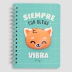 LIBRETA SIEMPRE CON BUENA VIBRA 