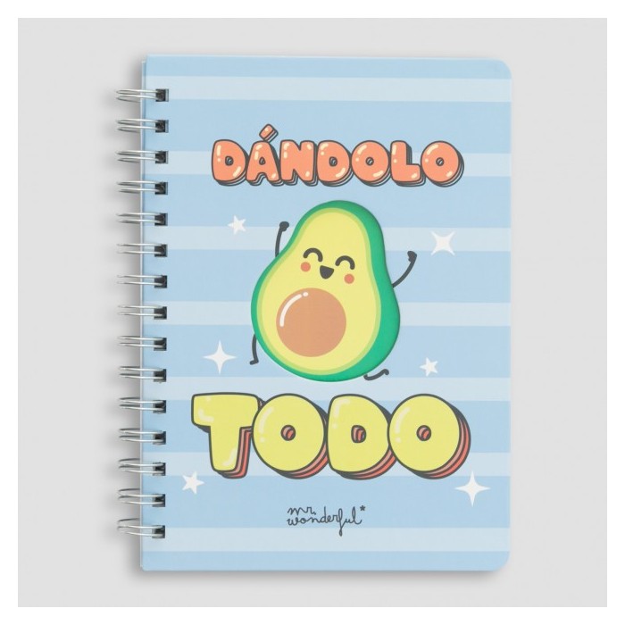 LIBRETA AGUACATE DANDOLO TODO 