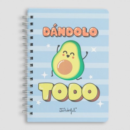 LIBRETA AGUACATE DANDOLO TODO 