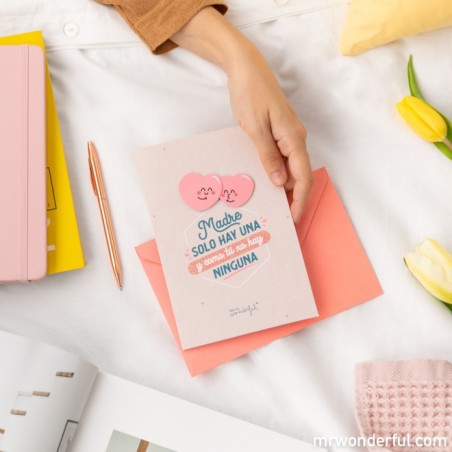 POSTAL MADRE SOLO HAY UNA Y