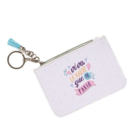 MONEDERO CON TARJETERO MAMA