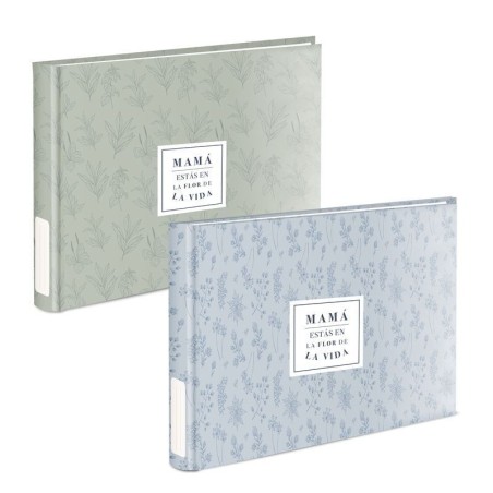 ALBUM FOTOS ADHESIVO " MAMÁ ESTÁS EN LA FLOR DE LA VIDA"