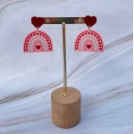 PENDIENTES METACRILATO ARCOIRIS