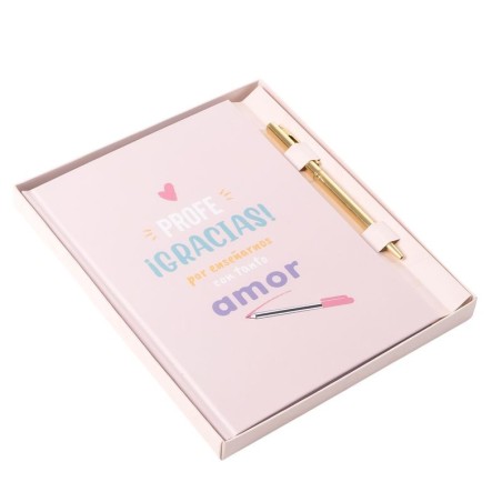 LIBRETA CON BOLIGRAFO PROFE