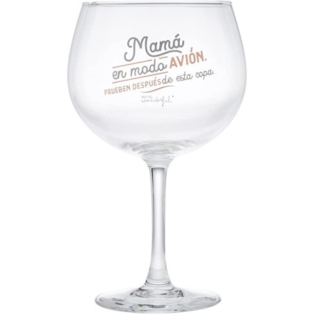 COPA DE BALON MAMÁ EN MODO AVION