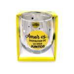 VASO CRISTAL AMOR ES
