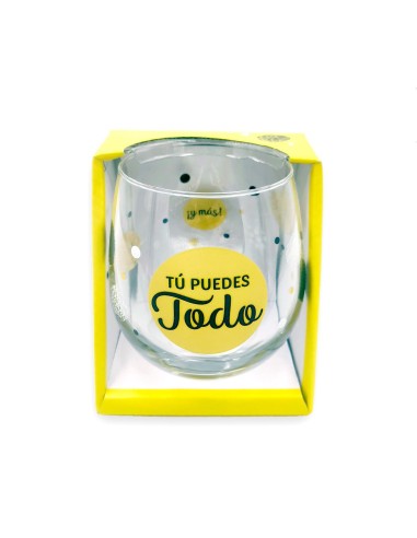 VASO CRISTAL TU PUEDES