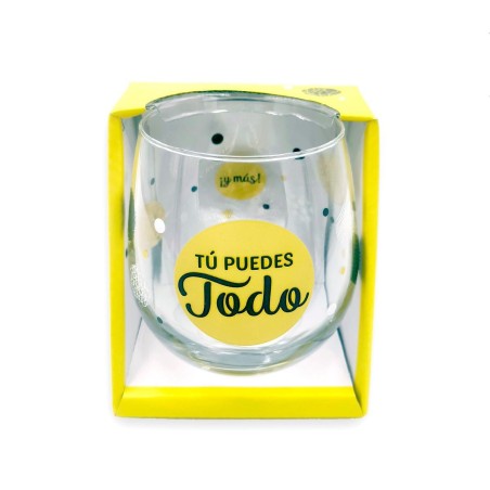 VASO CRISTAL TU PUEDES