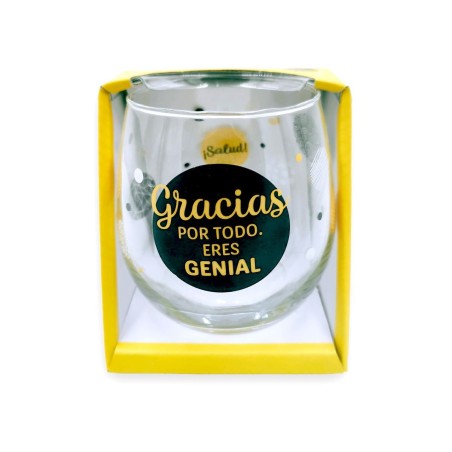 VASO CRISTAL GRACIAS