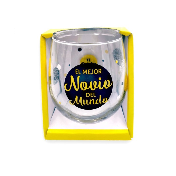 VASO CRISTAL NOVIO