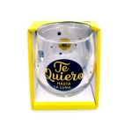 VASO CRISTAL TE QUIERO