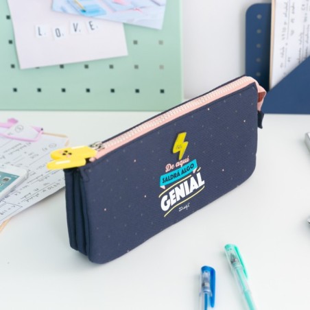 ESTUCHE TRIPLE DE AQUI SALDRA ALGO GENIAL