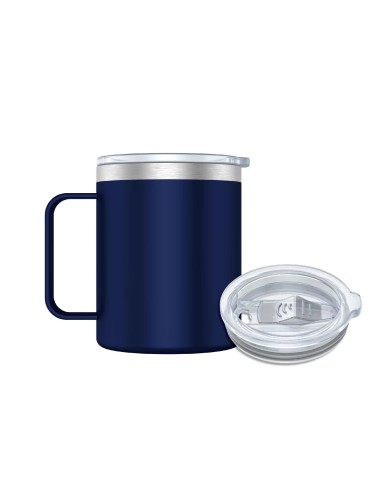 TAZA TERMO CON ASA - AZUL MARINO