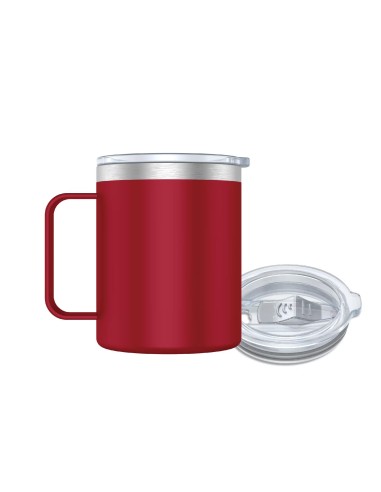 TAZA TERMO CON ASA - ROJO