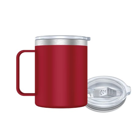 TAZA TERMO CON ASA - ROJO