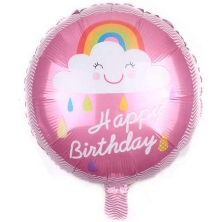 GLOBO NUBE - FELIZ CUMPLEAÑOS