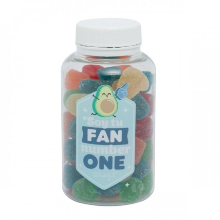 BOTE DE GOLOSINAS - SOY TU FAN NUMBER