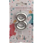 VELA N8 PLATA/DORADO