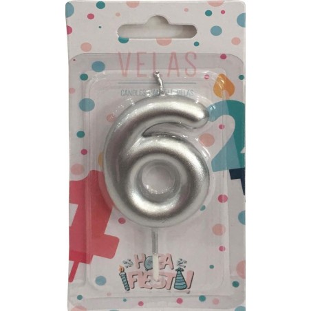 VELA N6 PLATA/DORADO