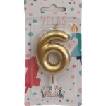 VELA N6 PLATA/DORADO