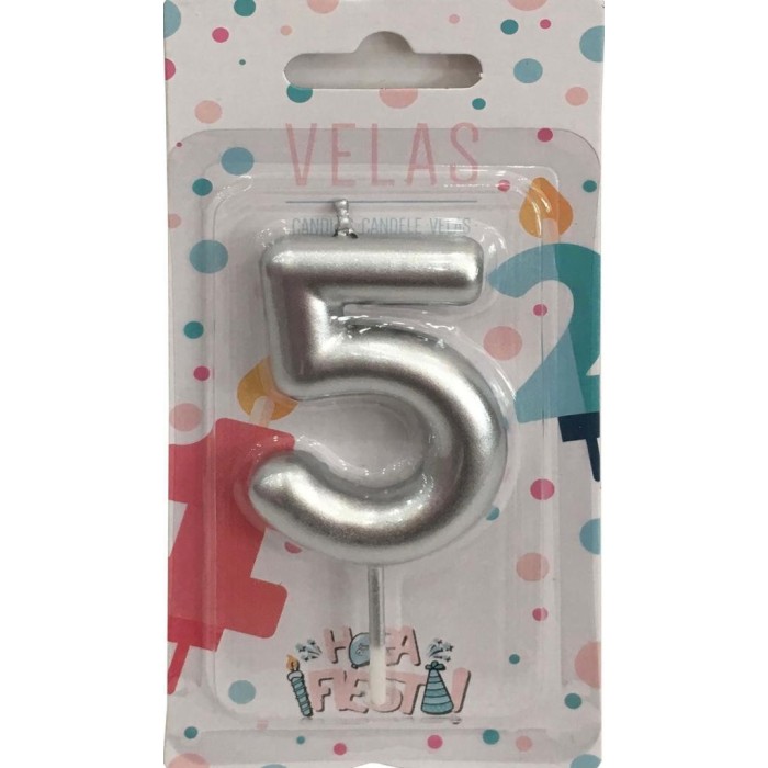 VELA N5 PLATA/DORADO