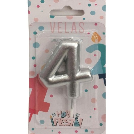 VELA N4 PLATA/DORADO