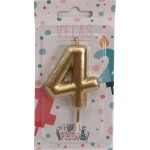 VELA N4 PLATA/DORADO