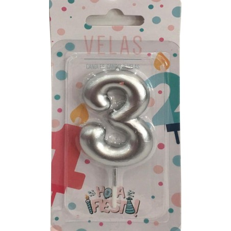 VELA N3 PLATA/DORADO