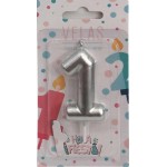 VELA N1 PLATA/DORADO