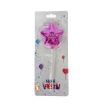 TOPPER 3D ESTRELLA FELIZ CUMPLEAÑOS