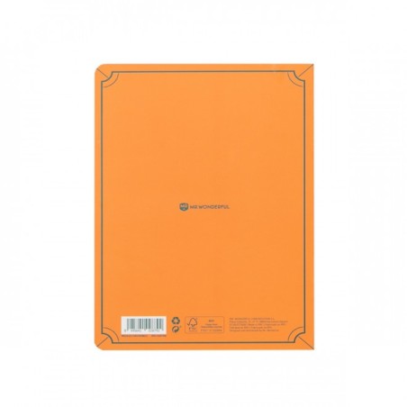 LIBRETA A5 NARANJA - SO MANY GREAT IDEAS