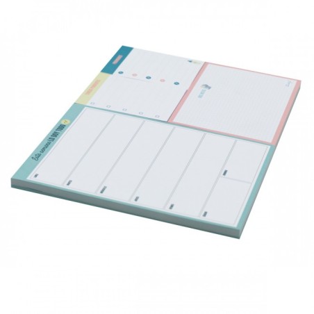 PLANIFICADOR SEMANAL CON NOTAS ADHESIVAS - ESTA SE
