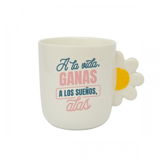 TAZA - A LA VIDA, GANAS. A LOS SUEÑOS, ALAS.