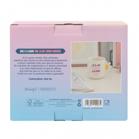 TAZA - A LA VIDA, GANAS. A LOS SUEÑOS, ALAS.