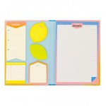 LIBRETA CON NOTAS ADHESIVAS ROSA - TUS PLANES, TUS CITAS