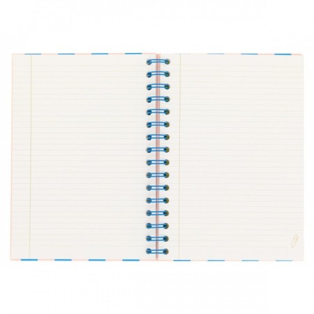 LIBRETA A5 ROSA - MUCHO POR ESCRIBIR