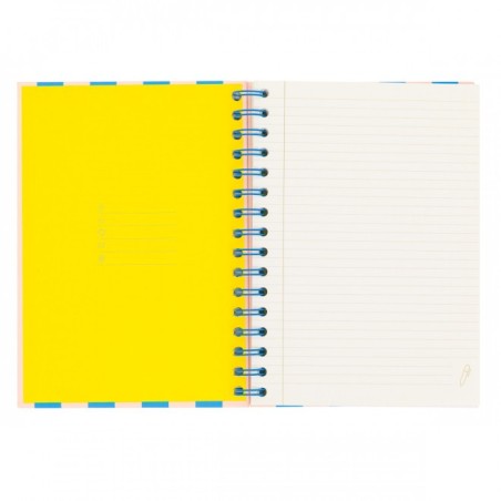 LIBRETA A5 ROSA - MUCHO POR ESCRIBIR