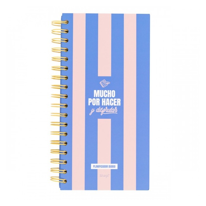 PLANIFICADOR DIARIO ROSA - MUCHO POR HACER