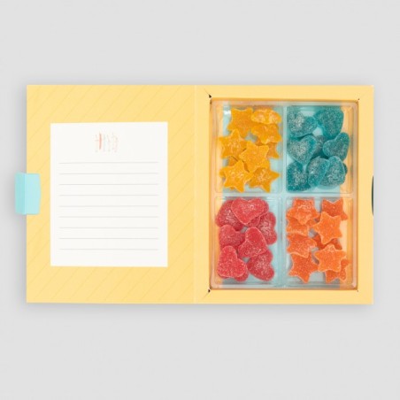 CAJA DE GOLOSINAS - ¡ALEGRÍA! ¡HOY ES TU DÍA! FELI