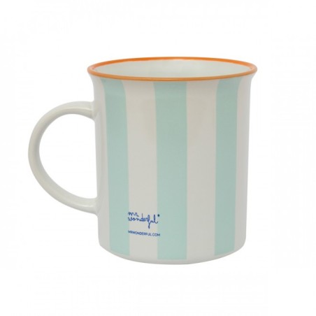 TAZA AZUL - UN GRAN DÍA POR DELANTE