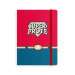 LIBRETA CON GOMA L PROFE