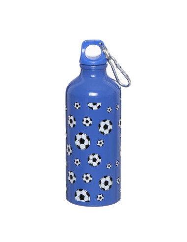 BOTELLA ALUMINIO 600ML FUTBOL