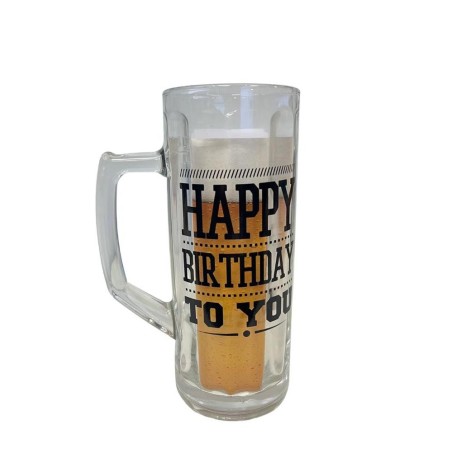 JARRA CERVEZA HAPPY BIRTHDAY