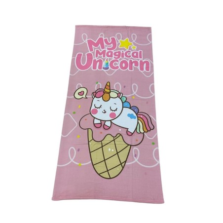 TOALLA PLAYA MAGICAL UNICORN 70X150