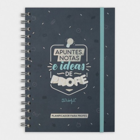 PLANIFICADOR PARA PROFES APUNTES NOTAS E IDEAS