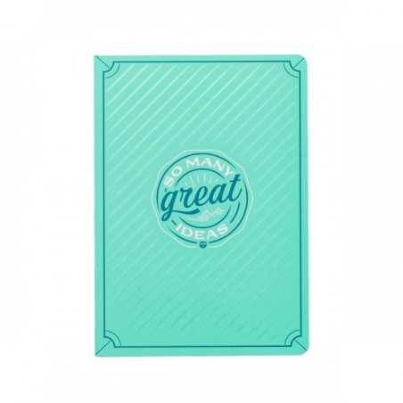 LIBRETA A5 AZUL - SO MANY GREAT IDEAS