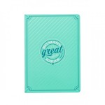 LIBRETA A5 AZUL - SO MANY GREAT IDEAS