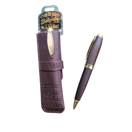 BOLIGRAFO BAMBÚ ALFONSO