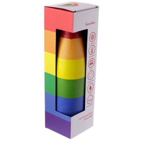 BOTELLA TERMICA ARCOIRIS 500ML