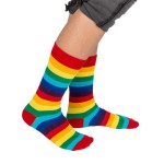 CALCETINES ARCOIRIS TALLA UNICA